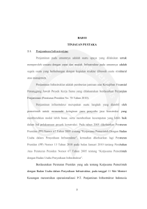 5 BAB II TINJAUAN PUSTAKA 2.1. Penjaminan Infrastruktur