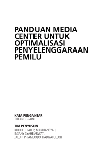 panduan media center untuk optimalisasi