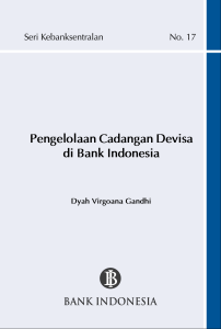 Pengelolaan Cadangan Devisa di Bank Indonesia