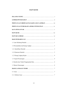 daftar isi - Repository Maranatha