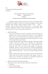 Yth. PT/Koperasi Lembaga Keuangan Mikro di Indonesia SURAT