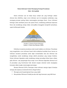 pdf : SIS (sistem informasi strategik)