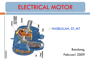 electrical motor - Direktori File UPI