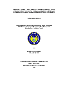 efektivitas pembelajaran penemuan berbantuan media apikasi