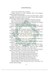 DAFTAR PUSTAKA Al-Qur`an dan Terjemahnya QS. Al