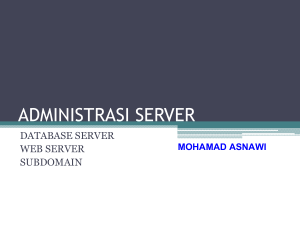 administrasi server - smk assaidiyah kudus