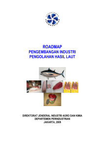 roadmap industri pengolahan hasil laut