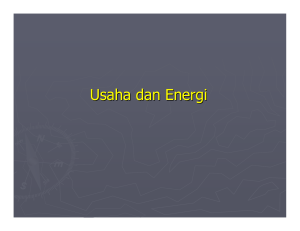 Usaha dan Energi - Direktori File UPI