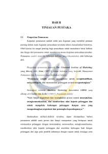 bab ii tinjauan pustaka