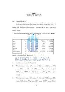 BAB V HASIL PENELITIAN