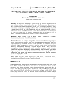 J.Haryanto et al., pp 1-13 - Publikasi Universitas Mercu Buana