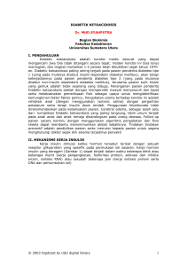 diabetik ketoacidosis - Universitas Sumatera Utara