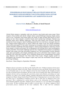 28 pengembangan masyarakat melalui pelestarian hutan mangrove
