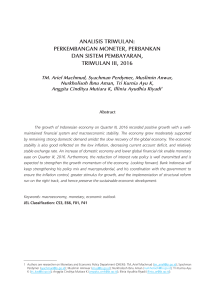 ANALISIS TRIWULAN: PERKEMBANGAN