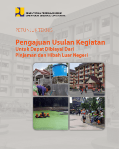 Pengajuan Usulan Kegiatan