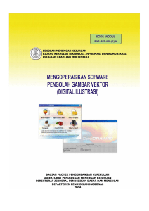 Mengoperasikan Software Pengolah Gambar Vektor - e