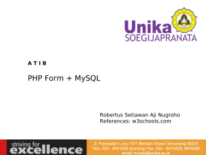 PHP Form + MySQL