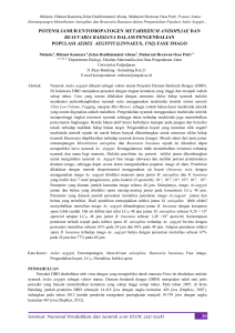 211 potensi jamur entomopatogen metarhizium anisopliae dan