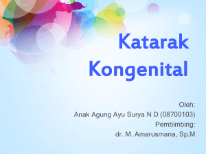 Katarak Kongenital