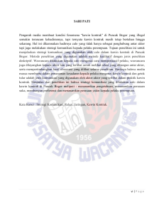Strategi Komunikasi Calo dalam Kawin Kontrak di Puncak Bogor