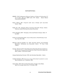 61 DAFTAR PUSTAKA BKKBN. 1994 Pembangunan Keluarga