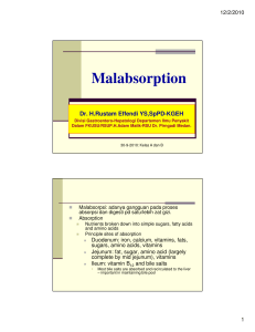 Malabsorption