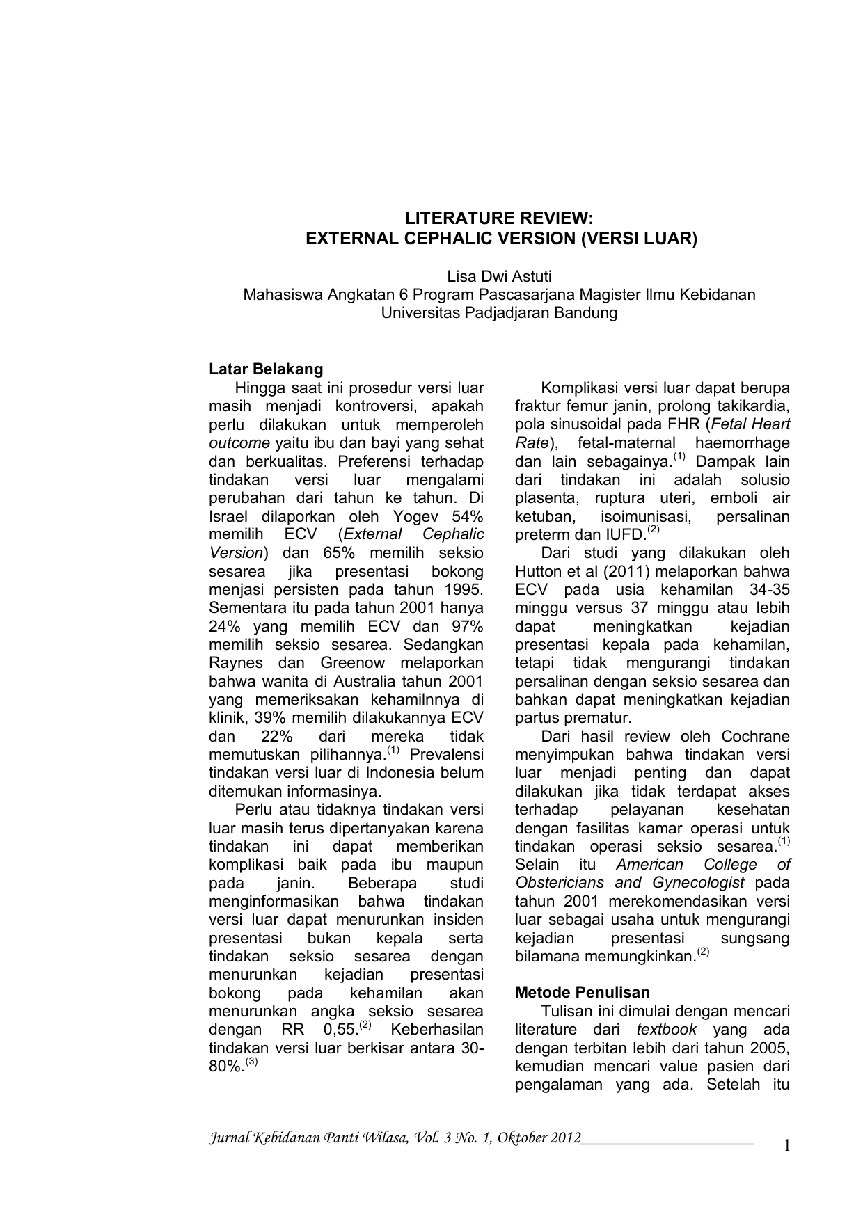 contoh skripsi systematic literature review