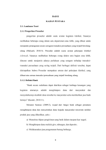 BAB II KAJIAN PUSTAKA 2.1. Landasan Teori 2.1.1 Pengertian