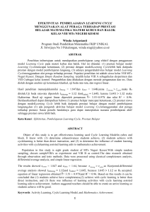 1 efektivitas pembelajaran learning cycle
