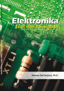 Elektronika - Teori dan Penerapan