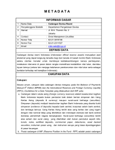 metadata - Bank Indonesia