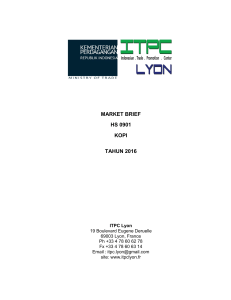 market brief hs 0901 kopi tahun 2016