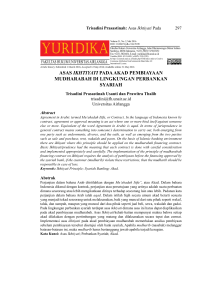 yuridika - Journal of Universitas Airlangga