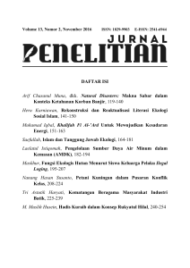 Makna Sabar dalam Konteks Ketahanan Korban Banjir, 119