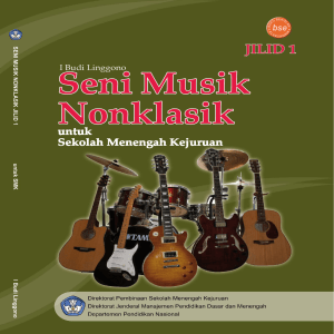 Seni Musik Non Klasik Jilid 1 Kelas 10 I Budi