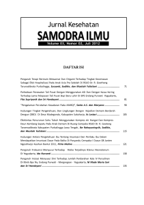 jurnal edisi-6.pmd - Fakultas MIPA dan Kesehatan