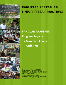 fakultas pertanian universitas brawijaya