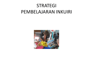 Strategi Pembelajaran Inkuiri