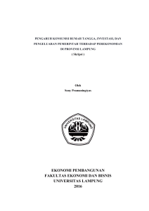 ekonomi pembangunan fakultas ekonomi dan bisnis universitas