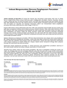 4Q 2010 Indosat Highlight Results