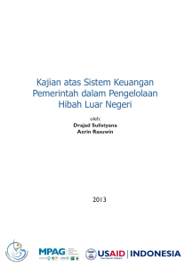 Kajian atas Sistem Keuangan Pemerintah dalam - KKJI