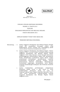 undang-undang republik indonesia nomor 14 tahun
