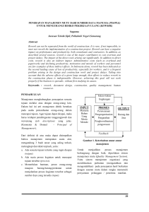 Jurnal Teknis Volume 9, No.1, April 2014 (Hal 19