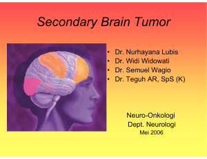 Secondary Brain Tumor