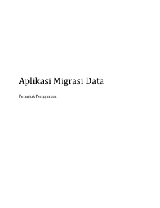 Aplikasi Migrasi Data