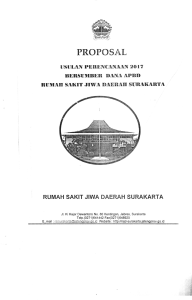 proposal - RSJD Surakarta