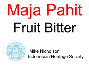 Mike Nicholson Indonesian Heritage Society