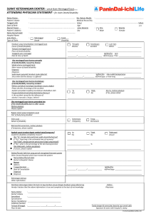 for claim Death/Disability - Panin Dai