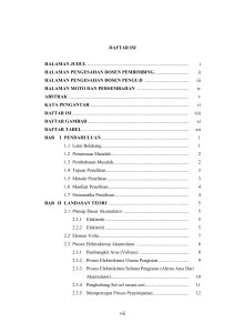 viii DAFTAR ISI HALAMAN JUDUL