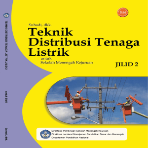 Teknik Distribusi Tenaga Listrik Jilid 2